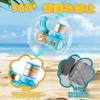 Set di 2 Pistole Sparabolle Elettriche Automatiche, 360° Anti-Perdita, con Luce LED, Sparano Tonnellate di Bolle, Giocattolo da Esterno per Bambini, Ottimo per Picnic, Campeggio,