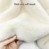 New 50x50cm Rabbit Fur Fabric Encrypted Thickened Faux Rabbit Fur Polyester Fabric Decorative Padding