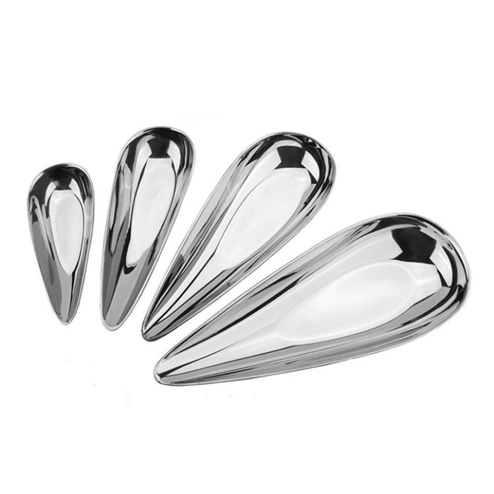 Irregular Serving Plate Rustless Steel Condiment Plate Practical Appetizer Dish Nut Storage