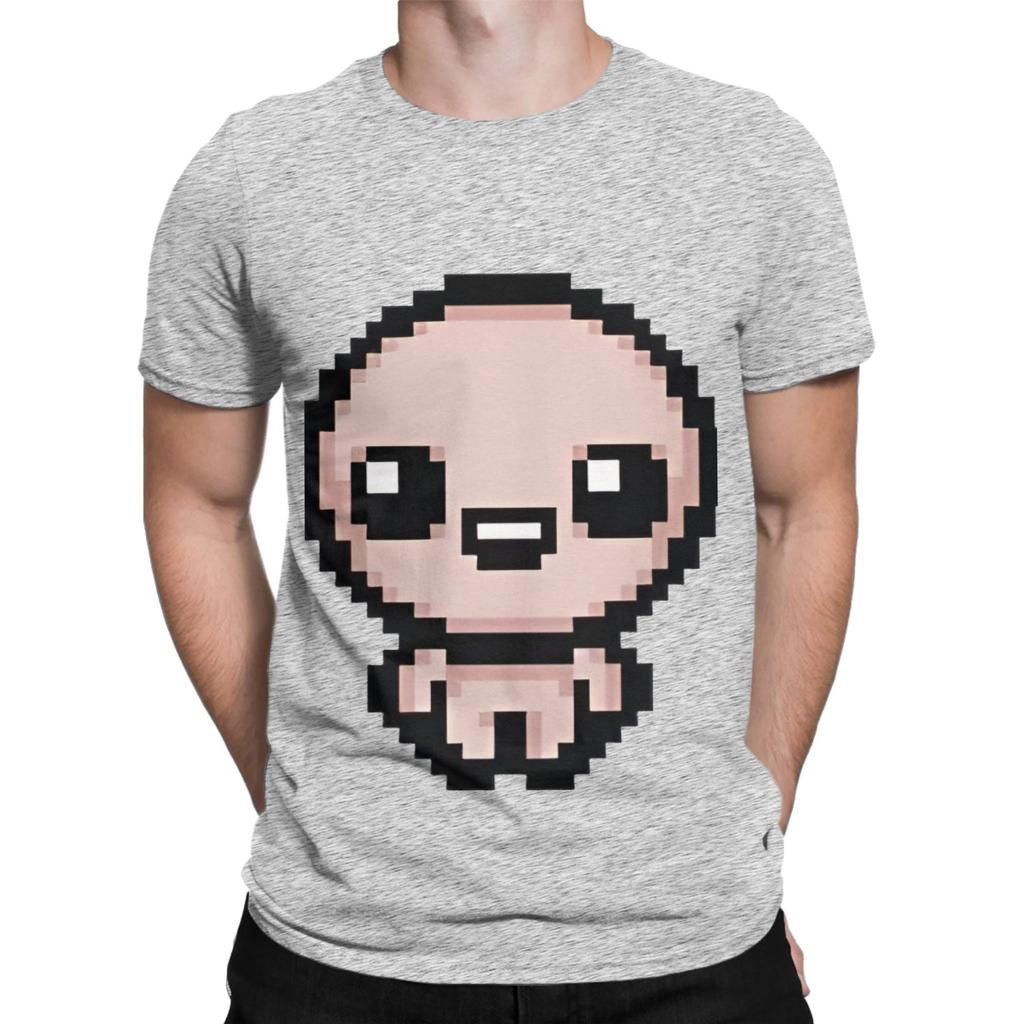The Binding Of Isaac Rebirth Happy Isaac Funny 100 Cotton TShirt The Binding Of Isaac Rebirth Tops Tees For Unisex