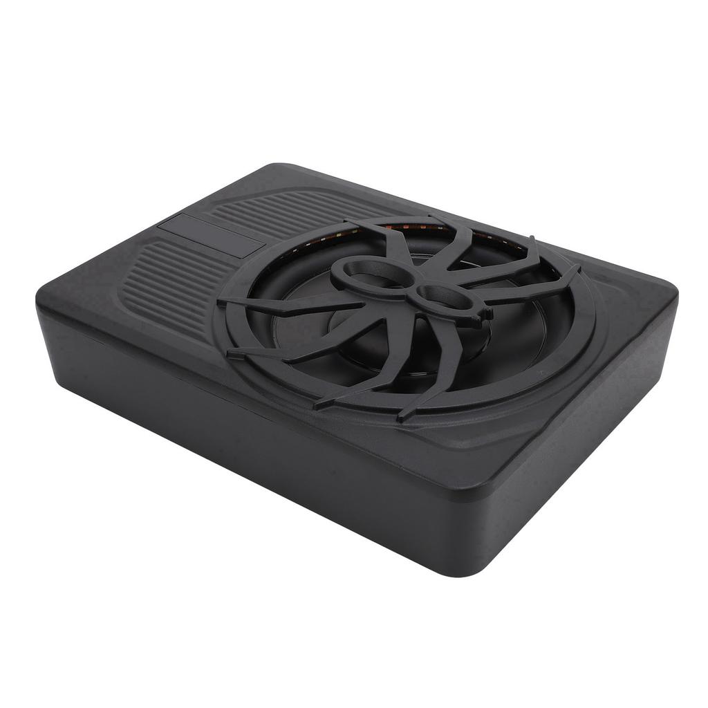 Slim Underseat Powered Car Subwoofer 10in 800W with LED Atmosphere Light Excellent Heat Dissipation Reliable