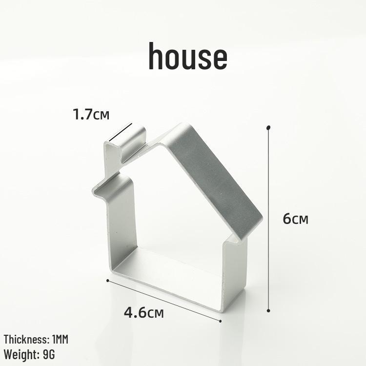 Keksform aus Aluminiumlegierung: Ananaskuchen, Weihnachten, & Ostern Ausstechform Backwerkzeug