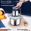 Large Capacity Stainless Steel Meat Grinder & Multifunctional Electric Food Processor for Home Use