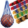 Football Net Bag Nylon Bold Storage Bag Single Ball Carry Portable Equipment