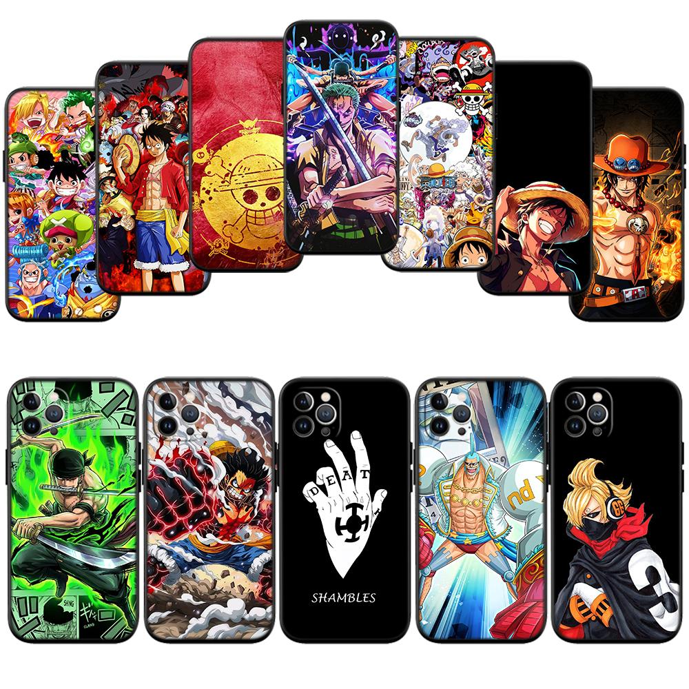 Capa de Celular de Alta Qualidade Anime One Piece para Redmi Note 13 14 Pro+ Plus A3 13X 13C 14S 14C