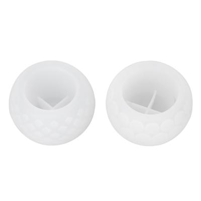 2Pcs Resin Candle Holder Mold Irregular Shape Design Deformable Practical Jewelry Jar Resin Mold for Decoration