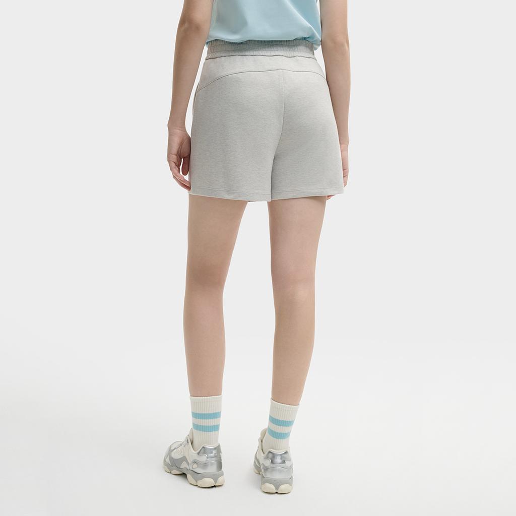 New FILA ORIGINALE Casual Shorts Women's Ivory Heather Gray F51W529604FMG