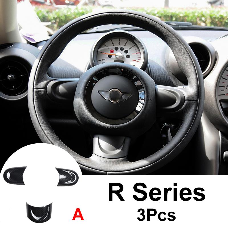 For MINI Cooper S JCW R60 R61 Countryman Accessories Car Steering Wheel Dashboard Door Modification Interior Protection Stickers