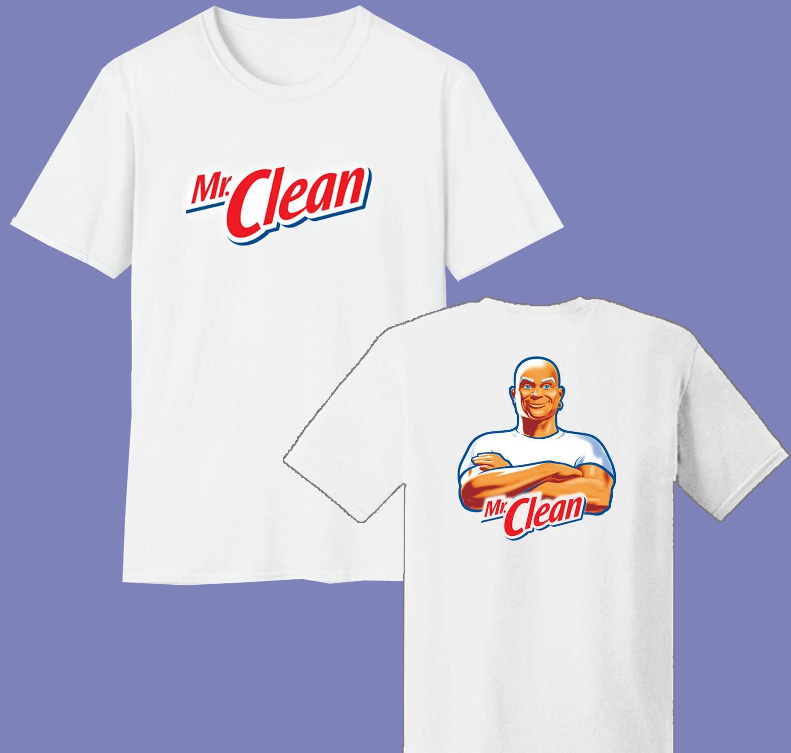 Mr. Clean Men s White Size S-3XL 2XL