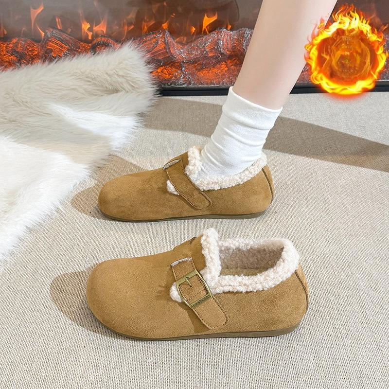 Thickly-lined and Durable All-purpose Thick-soled Shoes, Soft Cotton Shoes, Women's New Style Shoes