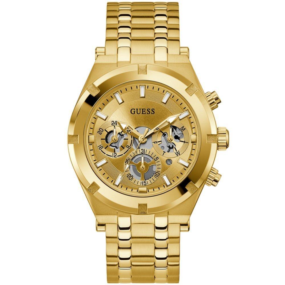 Guess GW0260G4 vīriešu pulkstenis 44mm zelta
