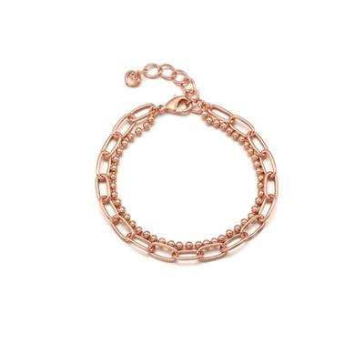 Bacio Baci Double Chain Mix Bracelet (pink) D21SB0816