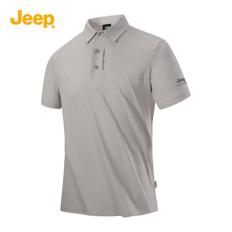 JEEP Men s Quick-Dry Polo T-Shirt 3XL