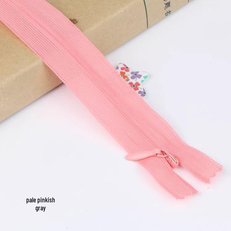 Sanli Unsichtbarer 25cm Kleid- & Kissen-Reißverschluss mit geschlossenem Ende