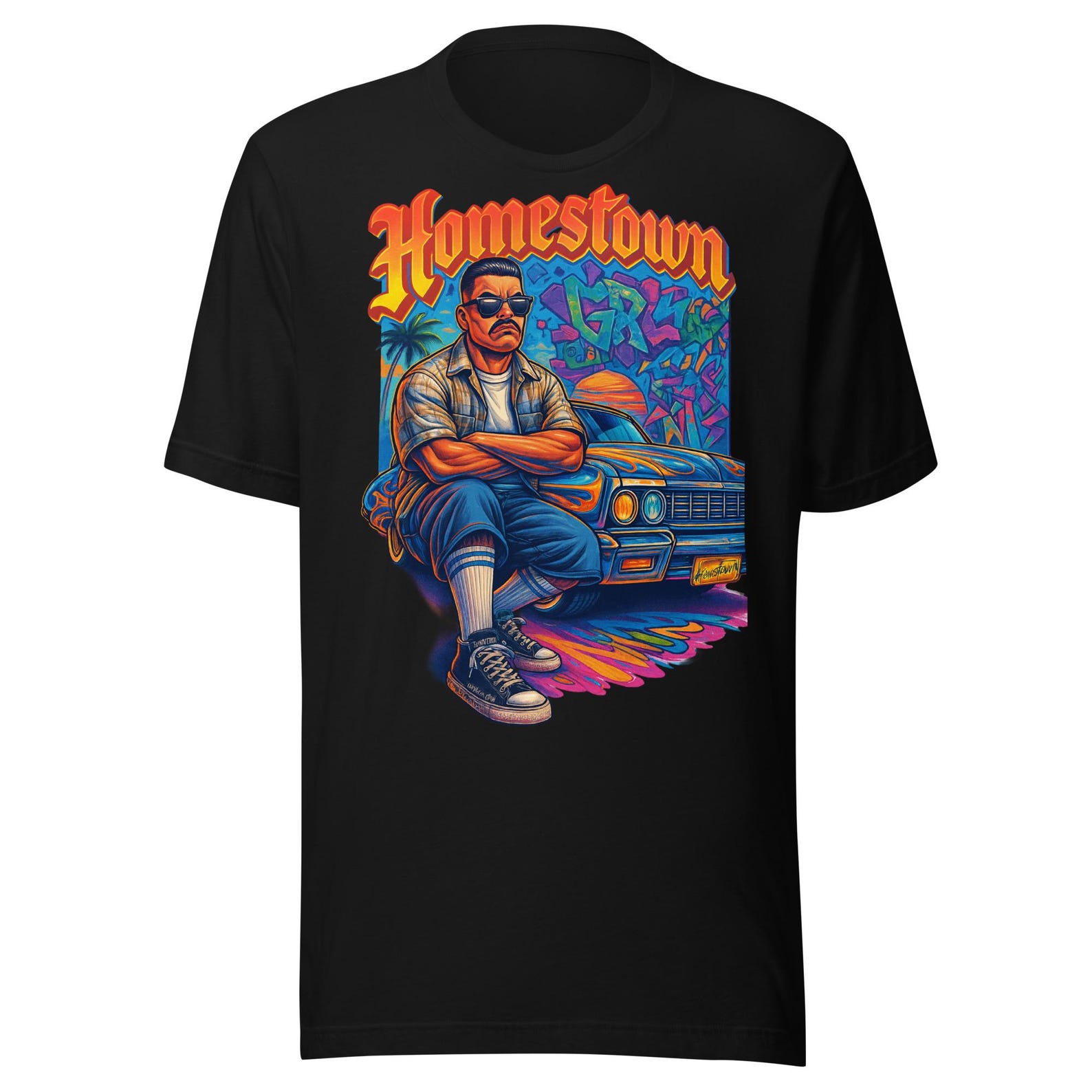 El Homie Lowrider nisex t-shirt 2XL