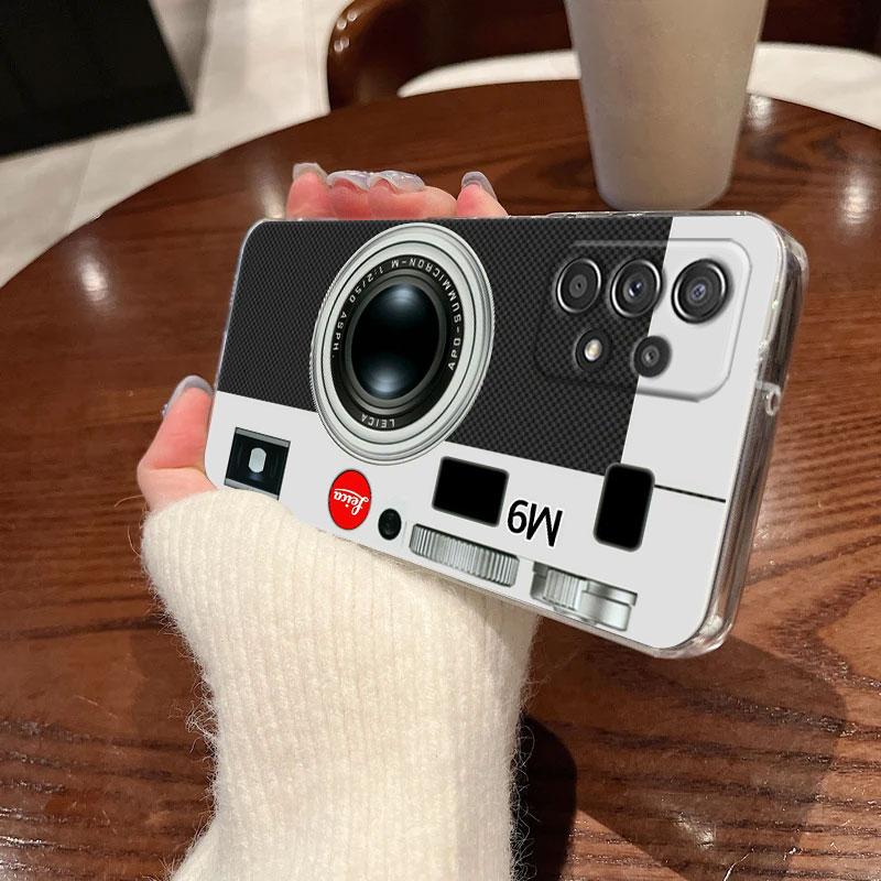 Cassette Tapes Circuit Board Camera Phone Case For Samsung Galaxy A56 A57 A37 A55 A54 A36 A35 A26 A16 A17 A07 A52 A34 A73 Cover