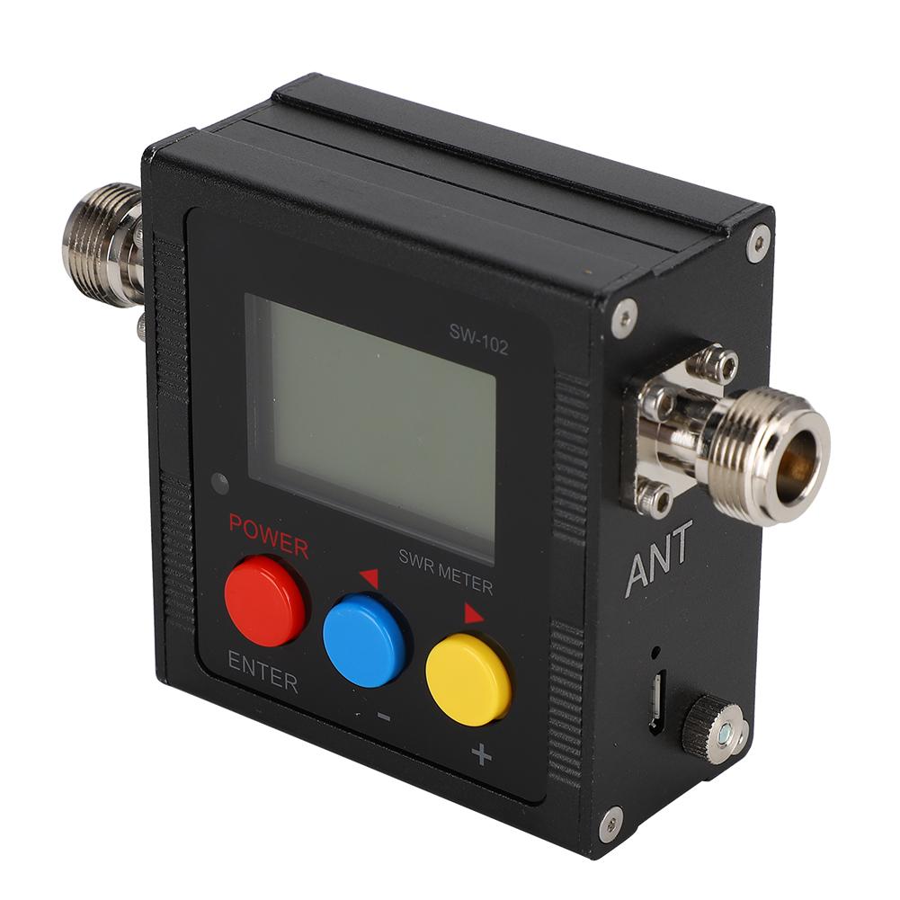 SW102 Metal Portable UV Double Digital Display Antenna Frequency Tester Standing Wave Meter