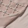 Elegant European & American Rhinestone Beaded Waist-Cinching Women's Suit Coat