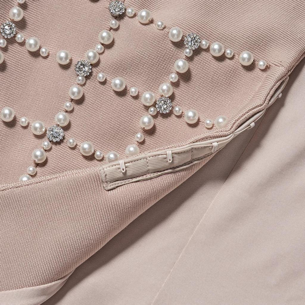 Elegant European & American Rhinestone Beaded Waist-Cinching Women's Suit Coat