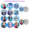 Frozen Feest Bedankjes Benodigdheden Anna Elsa Prinses Feest Souvenir Postzegels Stickers Klaparmbanden Cadeaus Kerst Feest Decoraties