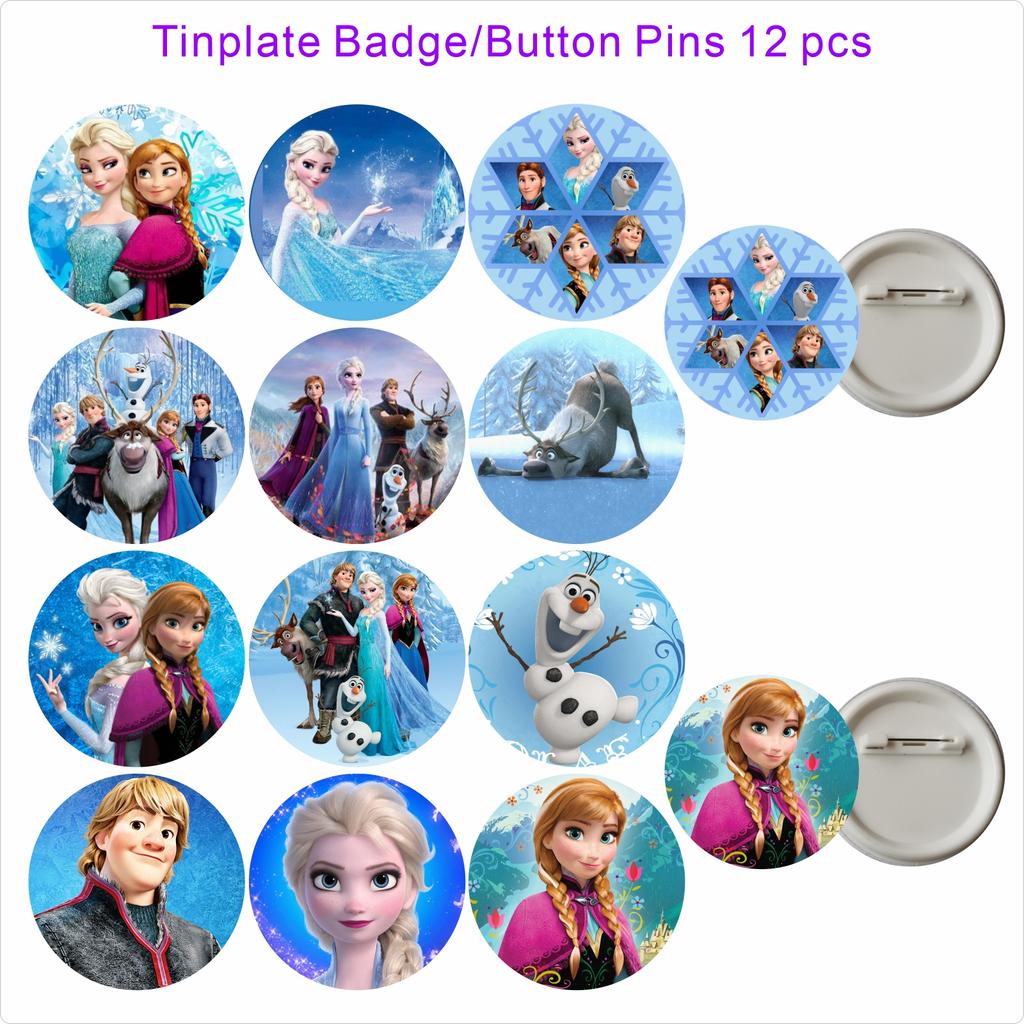 Frozen Feest Bedankjes Benodigdheden Anna Elsa Prinses Feest Souvenir Postzegels Stickers Klaparmbanden Cadeaus Kerst Feest Decoraties