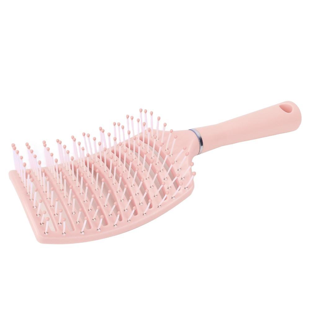 Professional Detangling Hair Brush Large Styling Hair Brush Vented Paddle Hair Brush For Women розовый