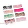 1Pcs Anti-Static Traveling Massage Hair Brush Wide Teeth Acetate Hair Combs Salon Styling Barber Colorful Hairdressing Comb