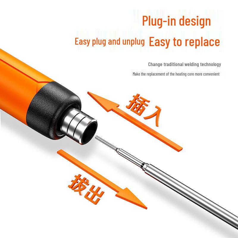 Karen Portable USB Rechargeable Wireless Soldering Iron - Internal Heating, Lithium Battery-Powered for Household Use