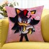 Shadows S-Sonics Hedgehog   Various Sizes Square Pillow Case For Car Home Bedchamber Decor