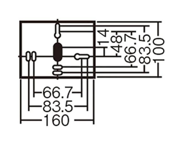 Panasonic LED Bracket Light for Interior Entrances and Equivalent To One Light Heat Brightness Sensor 120mm LGBC81610LE1 [Construction Required]