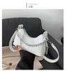 Chain bag women's 2026 new style this year popular texture niche design e-shoulder underarm bag fashiable crossbody small ba