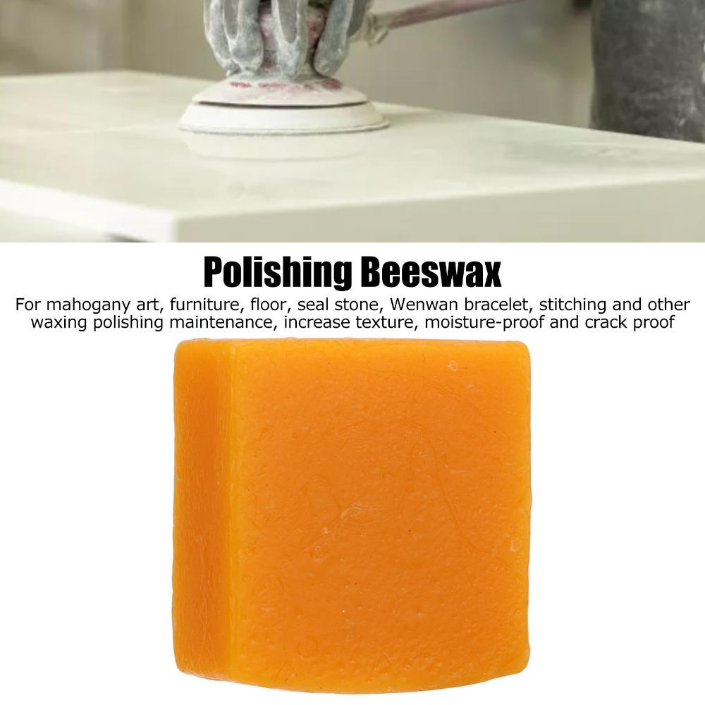 5pcs Finely Purified Beeswax Block 15-25°C Storage DIY Sewing Wax Block  Leather Craft