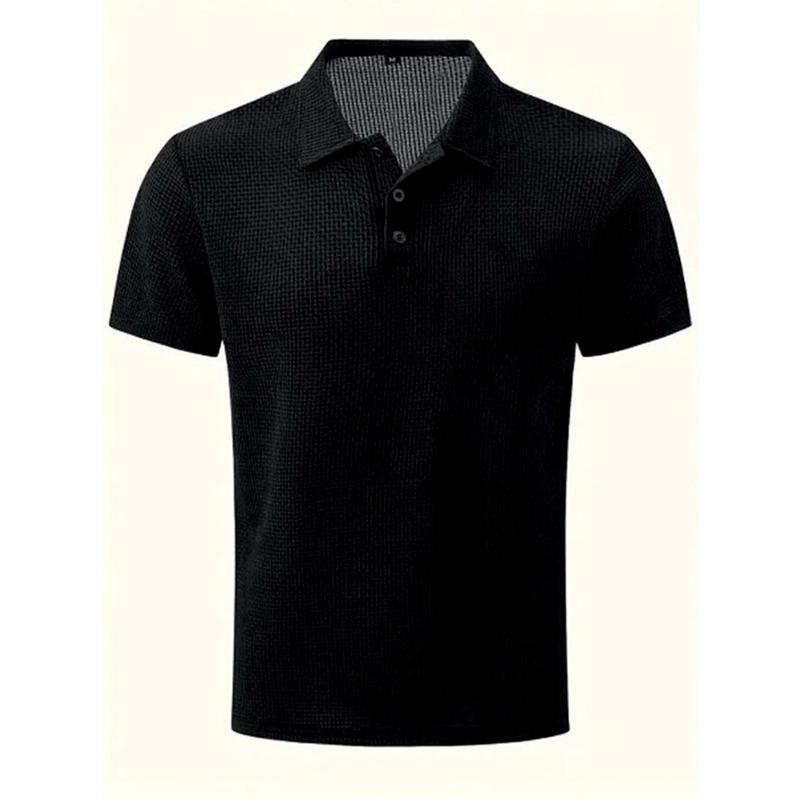 Summer Men's Polo Shirt Is Comfortable, Soft, Breathable, Skin-friendly and Casual