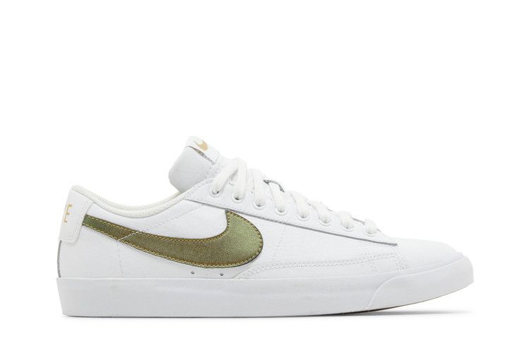 Men's Sneakers Nike Blazer Low Premium White Fir White Fir Metallic Gold