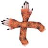 Spiderweb Patterned Long Stretchable Mesh Gloves for Halloween Costume Parties and Cosplay Event
