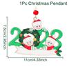 Christmas Pendant DIY Personal Family Christmas Decorations For Home 2025 Navidad Christmas Tree Hanging Ornament New Year 2025