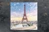 Glass protective plate for the stove 50x52 Paris