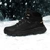 TUINANLE Winter Men Boots Fur Warm Snow Boots Men Hiking Shoes Work Ankle Booties Outdoor Men's Sneakers Footwear