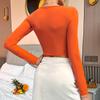 Sexy Spitzen-See-through-Mesh-Korsett-Top mit V-Ausschnitt & Fischgräten-Design für Damen