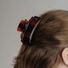 HTY047 Classic Mood Brown Hair Clip