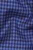 Victoria Blue Gingham Checkered Double Breasted Blazer
