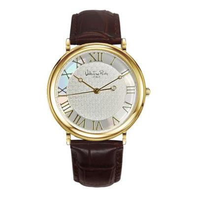 [VALENTINO RUDY] VALENTINO RUDY Herren Leder Armbanduhr VR1131A-GDBR M
