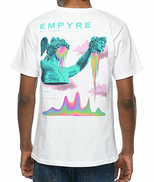 

Белые футболки унисекс Empyre Dynasty S