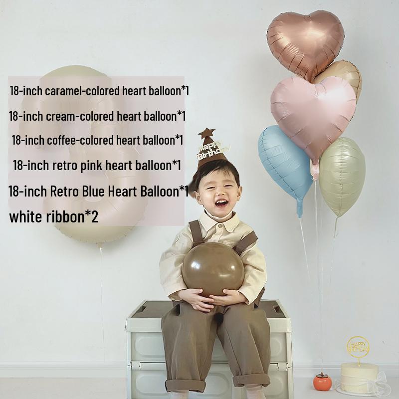 Children's 1st Birthday Number Balloons for Party Decorations and Photo Props.