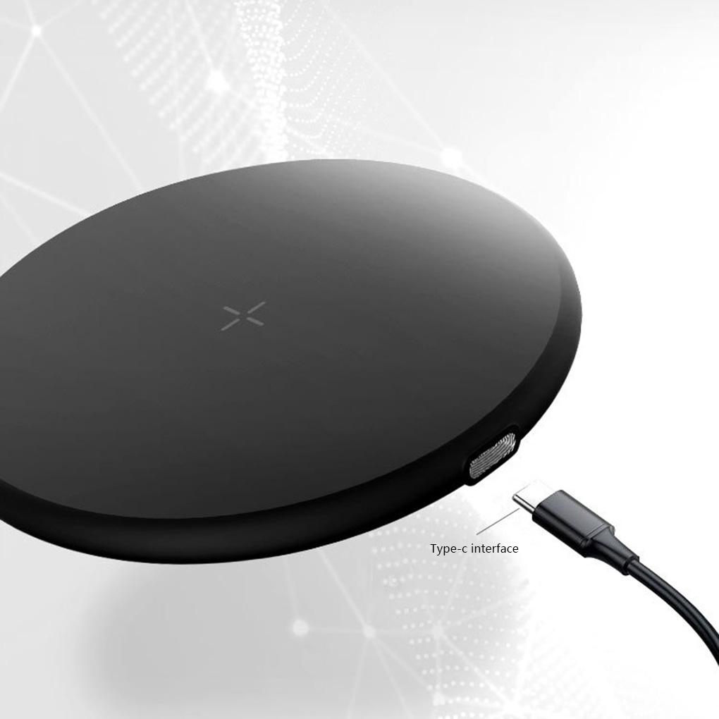 Buy UltraThin Wireless Charger Mobile Phone 10W Desktop Round Fast