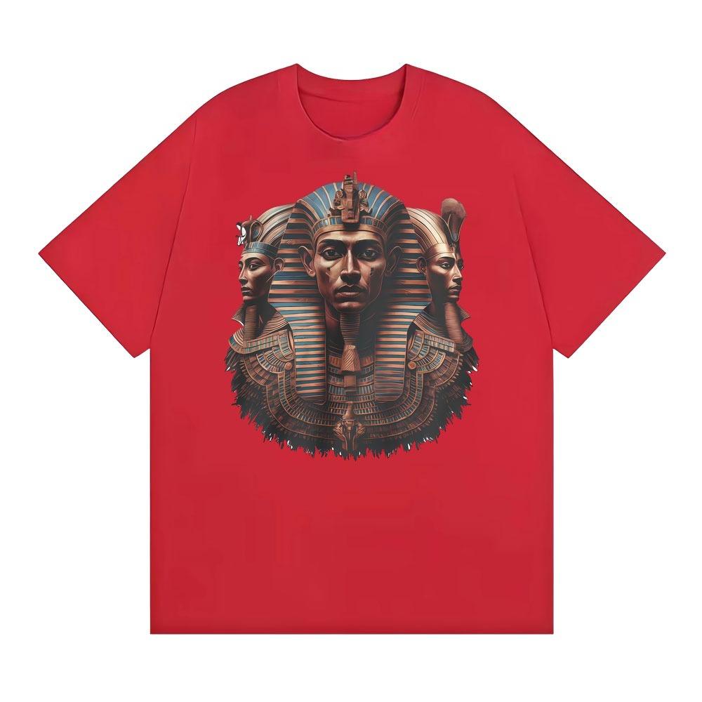 

Egyptian Pharaoh Graphic Ancient Egypt Art Meme Tee Shirt Unisex Women Harajuku Vintage Fashion Humor Tshirts Short Sleeve T Shirt L