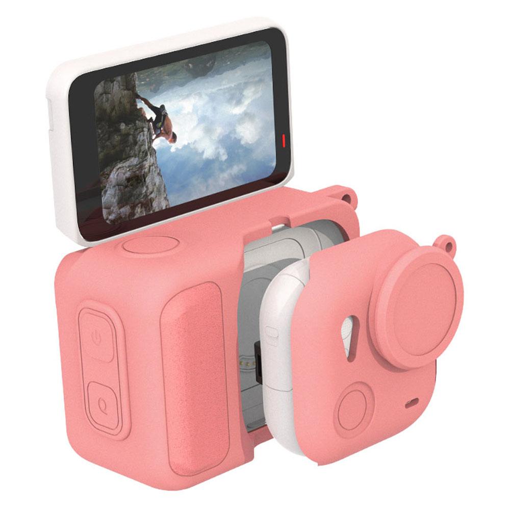 For Insta360 Go Ultra Protective Cover Action Camera and Lens Silicone Case Dust-Proof Scratch-Resistant Shock-Absorbing