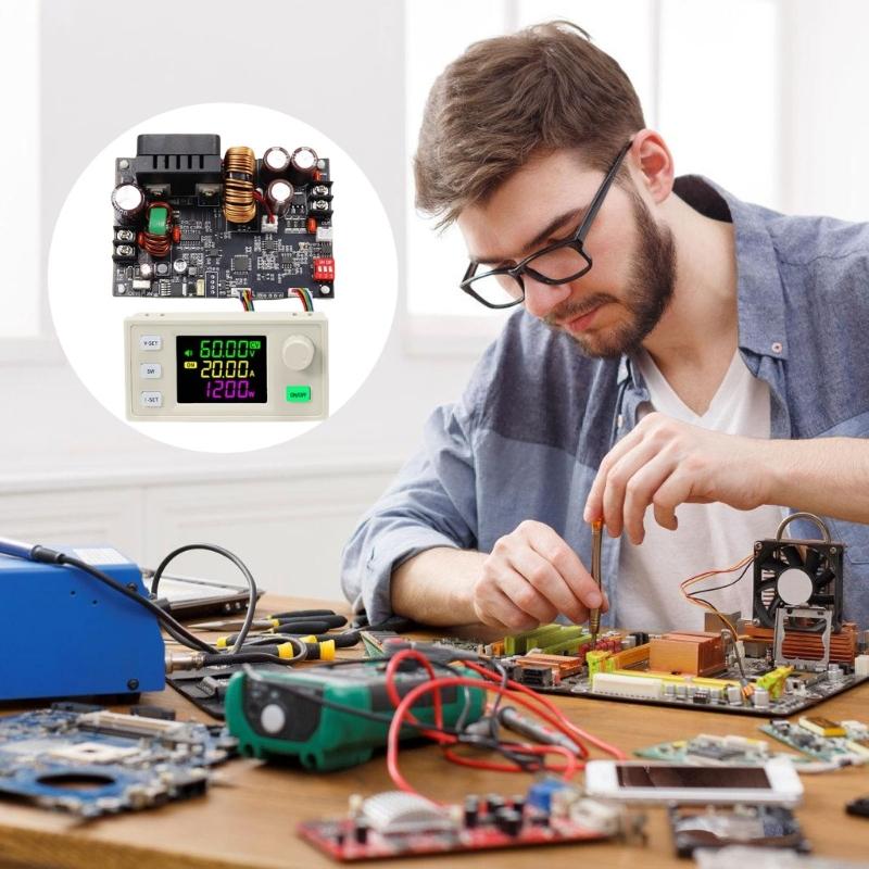 XY6020L 1200W Voltage Regulator Power Supply Adjustable 20A Constant Voltage Constant Current Step Down Module