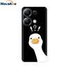 For Redmi Note 13 4G 5G Case Fashion Panda Phone Cover For Xiaomi Redmi Note 13 Pro 4G 5G Cases 13Pro Plus Soft Silicone Funda