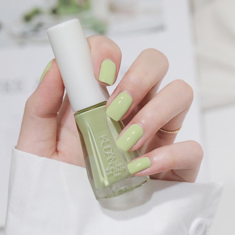 Water-based Peelable Odorless Quick-Dry Nail Polish Top Coat & Strengthener
